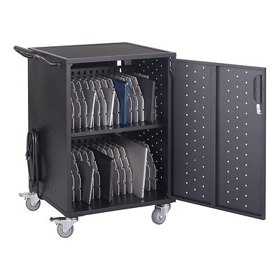 Based on Customer and Teacher Feedback, Luxor® Workspaces Launches New 30-Device Charging Cart for Today's Technology-Rich Classrooms