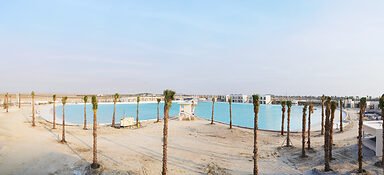 Club Hawaii @ Bahrain Surf Park Marks Major Construction Milestone as Lagoon Filling Reaches Completion