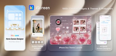 iScreen Expands iOS 27 Customization With New Extra-Large Widget Experiences, iPhone Duo Theme Support and AI-Powered Home Screen Design