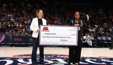 Monumental Sports & Entertainment and MedStar Health Celebrate $1.1 Million Gift to Services Supporting Women, Infants, and Community Pediatrics