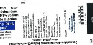 Par Health Issues Voluntary Nationwide Recall of Two Lots of Dexmedetomidine HCl in 0.9% Sodium Chloride Injection Due to the Presence of Particulate Matter
