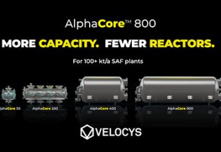 Velocys expands Fischer-Tropsch reactor roadmap with AlphaCore 800 for larger-scale SAF and e-fuels projects
