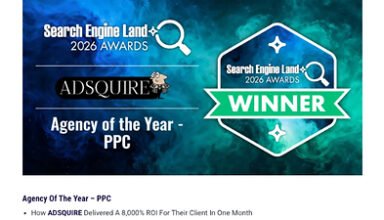 ADSQUIRE Named 2026 PPC Agency of the Year by Search Engine Land.