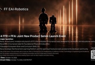 FF EAI Robotics Ecosystem Inc. (NASDAQ: FFR) Highlights Faraday Future Announcement: This Week's Investor Weekly Report from YT Jia Rescheduled to October 14; FFR and FFAI to Host Joint New Product Launch Event on October 14