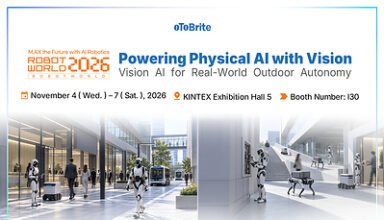 oToBrite Showcases 3D Stereo Vision Camera and Teams Up with YUAN for GMSL2™ to HSB Demo at ROBOTWORLD 2026