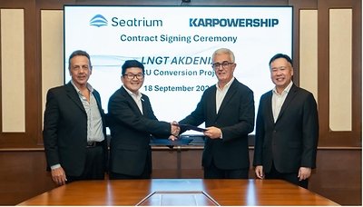 Seatrium and Karpowership Extend Collaboration with Ninth FSRU Conversion