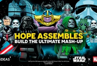 THE LEGO GROUP INVITES FANS TO MASH-UP STAR WARS™ AND MARVEL UNIVERSES FOR THE FIRST TIME EVER IN LEGO IDEAS® CHALLENGE